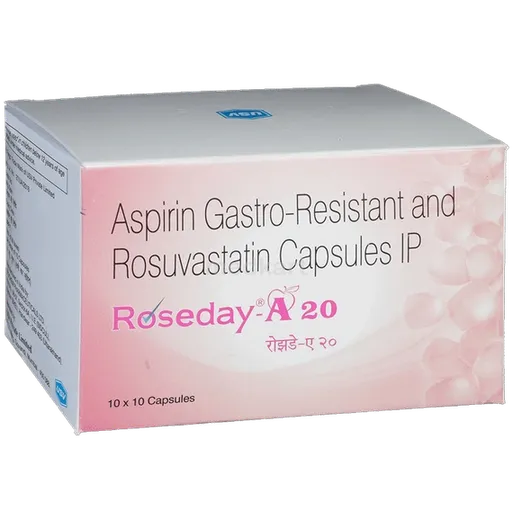 roseday a 20mg capsule 10's